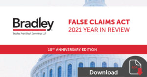 There is an “I” in Whistleblower and Penalties: Individual Employees Played Key Roles in 2021 False Claims Act Cases