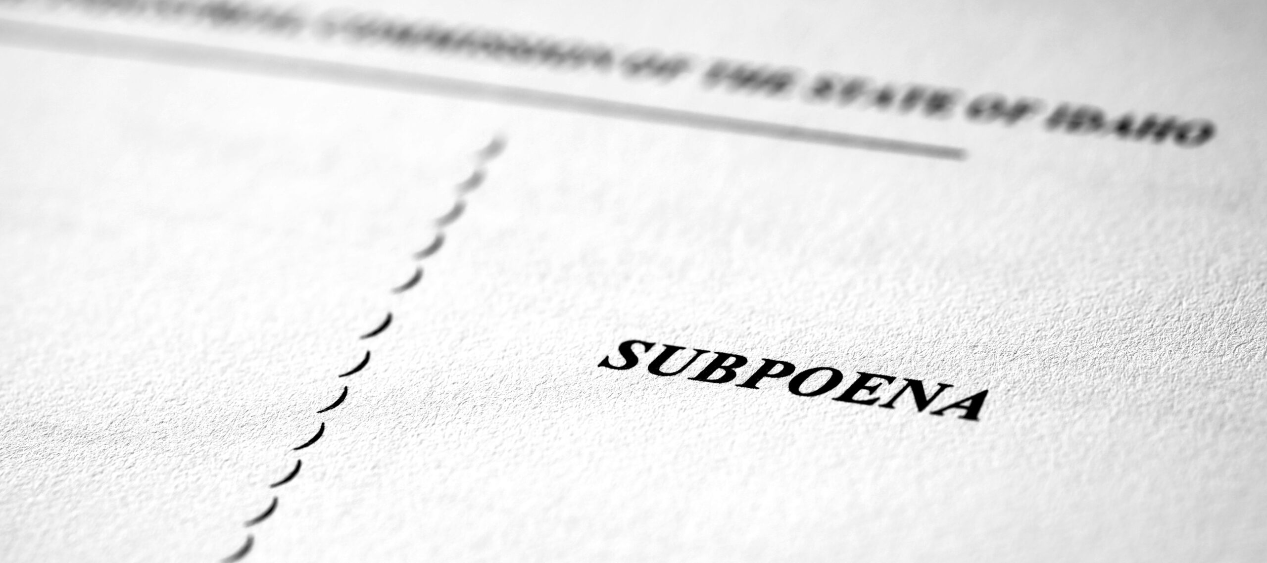 What to Do When You Get an EEOC Subpoena